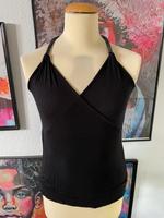 Only Damen Shirt schwarz Top Oberteil M 3638 Pailetten elegent Hessen - Großkrotzenburg Vorschau