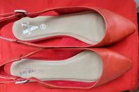 rote Slingpumps Gr. 38 flach Bayern - Hof (Saale) Vorschau