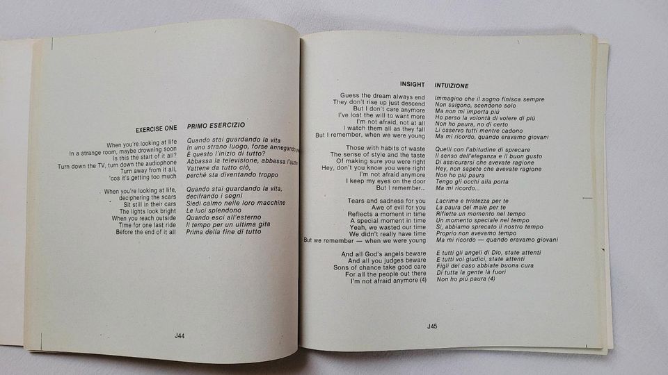 Textbuch Joy Division (Book SCONC 001 Stampa Alternativa 1986) in München