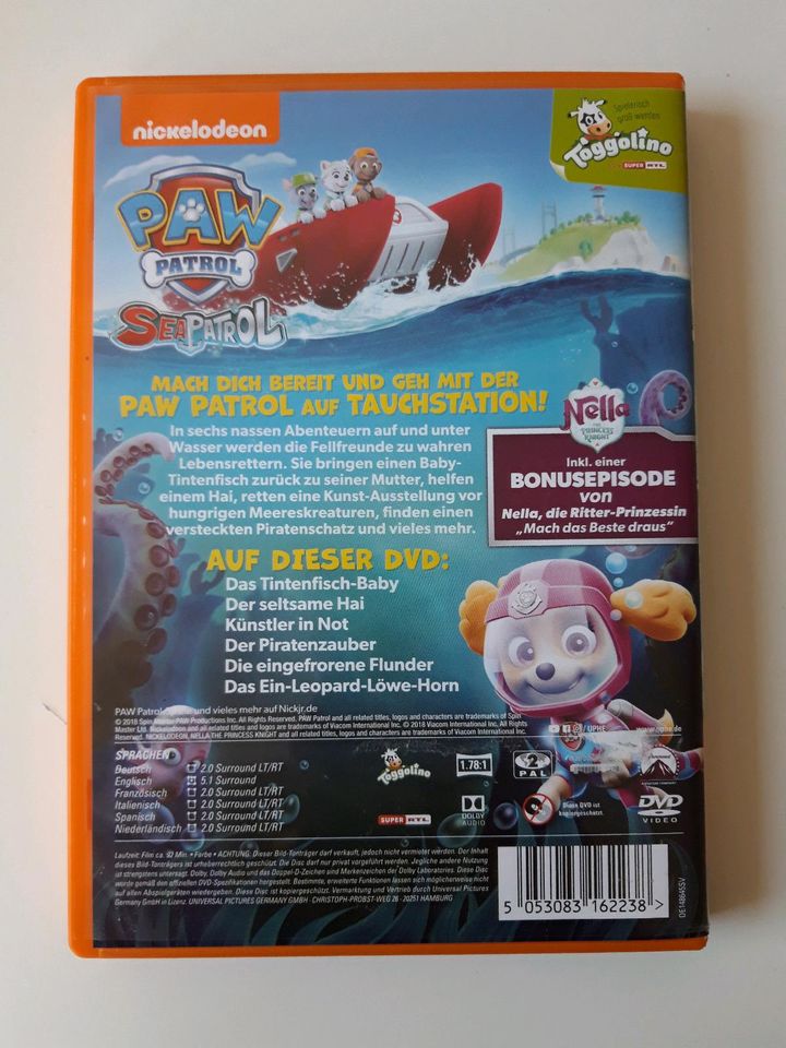 div. Paw Patrol Filme auf DVD - jeweils 4 € in Bremen