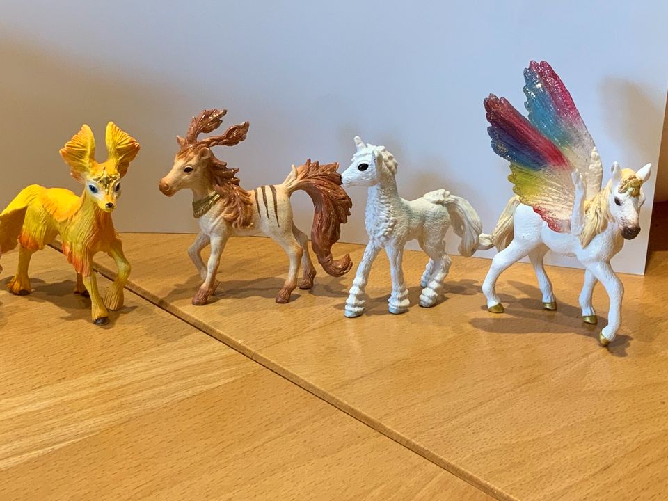 Schleich 49-56 Regenbogenfohlen Mita Nitaya Bayala Shalu - Traum in Neunkirchen am Sand