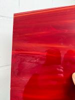 Bullseye Glasscheiben in Rot und Weißopal Marmoriert für Tiffany Mecklenburg-Vorpommern - Wismar Vorschau