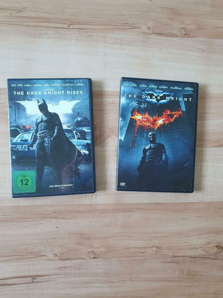 DVD's, The Dark Night und The Dark Night Rises in Birkenbeul-Weißenbrüchen