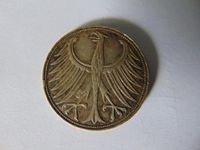 Silberadler 5 Deutsche Mark von 1951 „J“ Nordrhein-Westfalen - Ennigerloh Vorschau