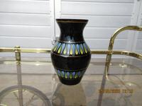 kleine DDR Vase aus dunklem Glas Sachsen-Anhalt - Straach Vorschau