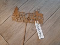 Frohe Weihnachten Deko Gartenstecker Rost neu Bayern - Ursensollen Vorschau