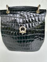 Damen Handtasche Lackleder croco schwarz München - Schwabing-Freimann Vorschau