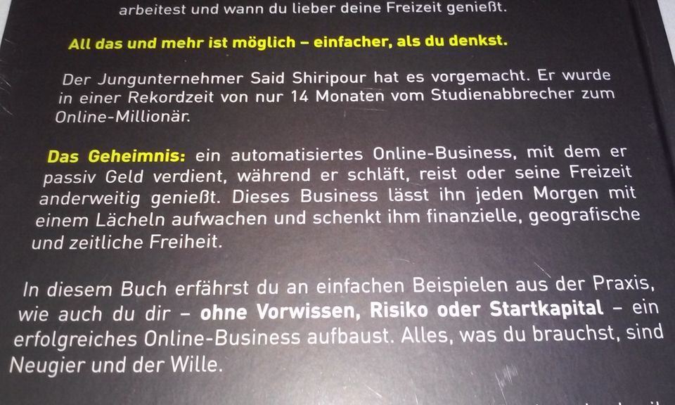 NEU!Das Perfekte Online-Business: v Studienabbrecher z Millionär in Bad Segeberg