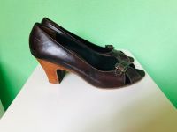 Paul Green Peeptoes Pumps Gr. 39 dunkelbraun Baden-Württemberg - Karlsruhe Vorschau