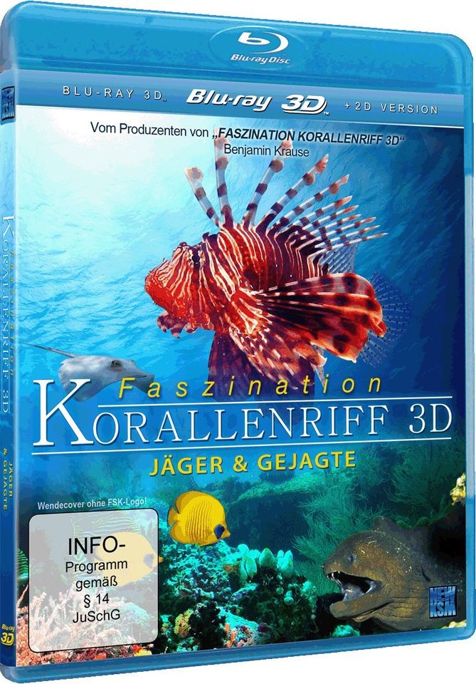 Faszination Korallenriff 3D - Jäger & Gejagte 3D + 2D Version in Lörzweiler