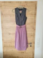 Lieblingsgwand Dirndl Viola grau/rosa 36 65cm Bayern - Scheyern Vorschau
