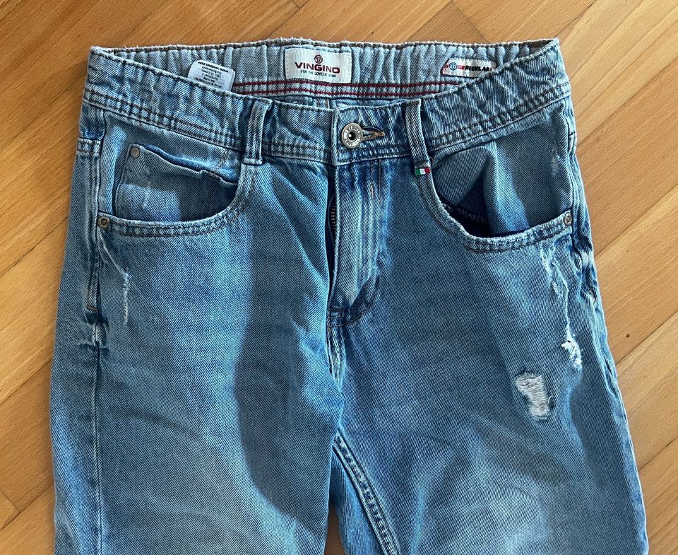 Vingino Jungen Jeans in Gr 164 Blue used, Made in Italy TOP Zusta in Nürtingen