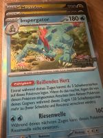 Pokemon Karte Impergator Prerelease Staff Karte sealed 4 Karten Nordrhein-Westfalen - Krefeld Vorschau