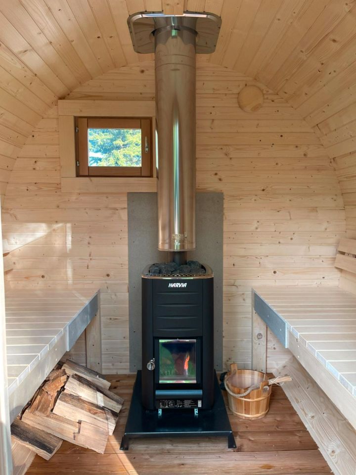 ⚒Erzgebirge⚒: Sauna Fasssauna Saunamiete Mobile Sauna in Kurort Seiffen