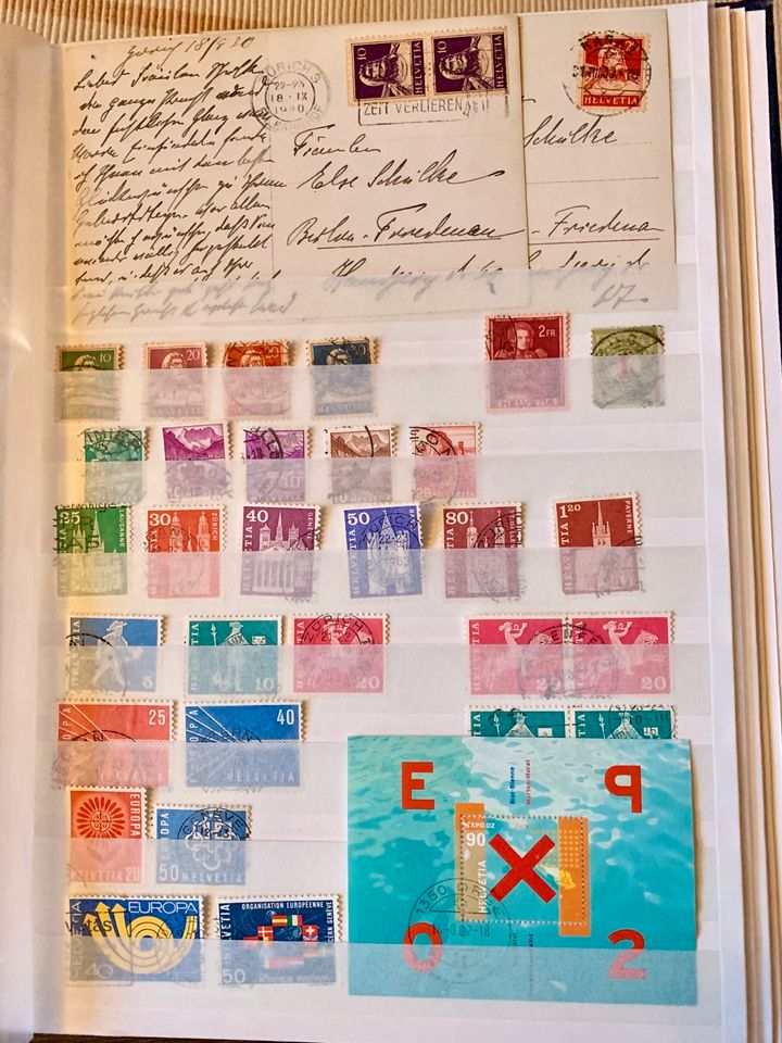 >>> Riesige Briefmarkensammlung Erstausgaben echte Postkarten <<< in Berlin