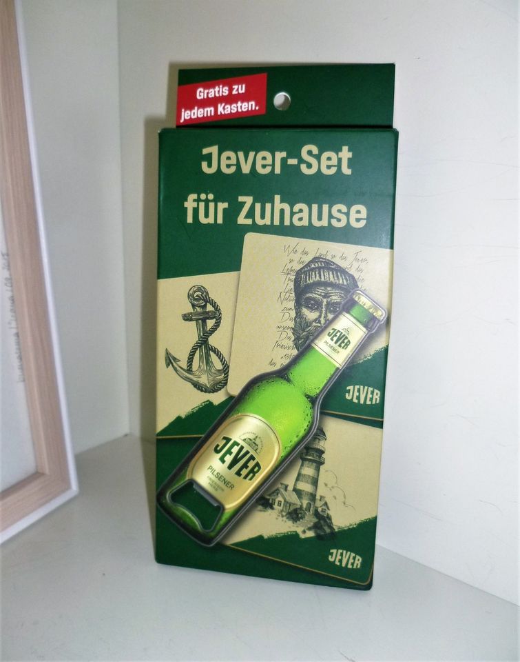 JEVER SET 6 KorkUntersetzer, 1 Magnet-Flaschenöffner NEU in Gütersloh