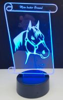 LED Acrylbild Nachtlicht Pferd inkl. 4 Farben umschaltbar Niedersachsen - Weyhe Vorschau