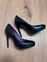 Buffalo Pumps/High Heels – Kroko-Lederlook, Gr. 36 Hamburg Barmbek - Hamburg Barmbek-Süd  Vorschau