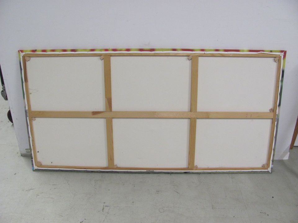 Wandbild Leinwand auf Holzrahmen 180x90cm Motorsport Rennwagen in Winnenden