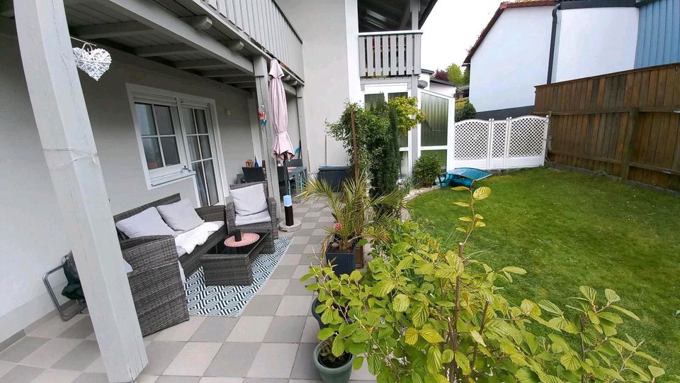 3 Zimmer Wohnung mit Terrasse, Garten und Garage in Landau a d Isar