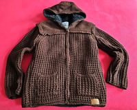 Strickjacke mit Kaputze Braun XL Sachsen-Anhalt - Halberstadt Vorschau