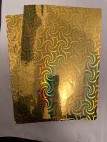 Goldene Sticker Hologramm mit 7 verschiedenen Mustern Niedersachsen - Oldenburg Vorschau
