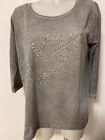 Strickpullover - Strickpulli - grau - Herz - Gr.M *NEU* Bayern - Wolnzach Vorschau