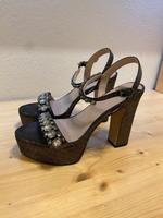 Buffalo High Heels mit Plateau und Steinchen München - Bogenhausen Vorschau
