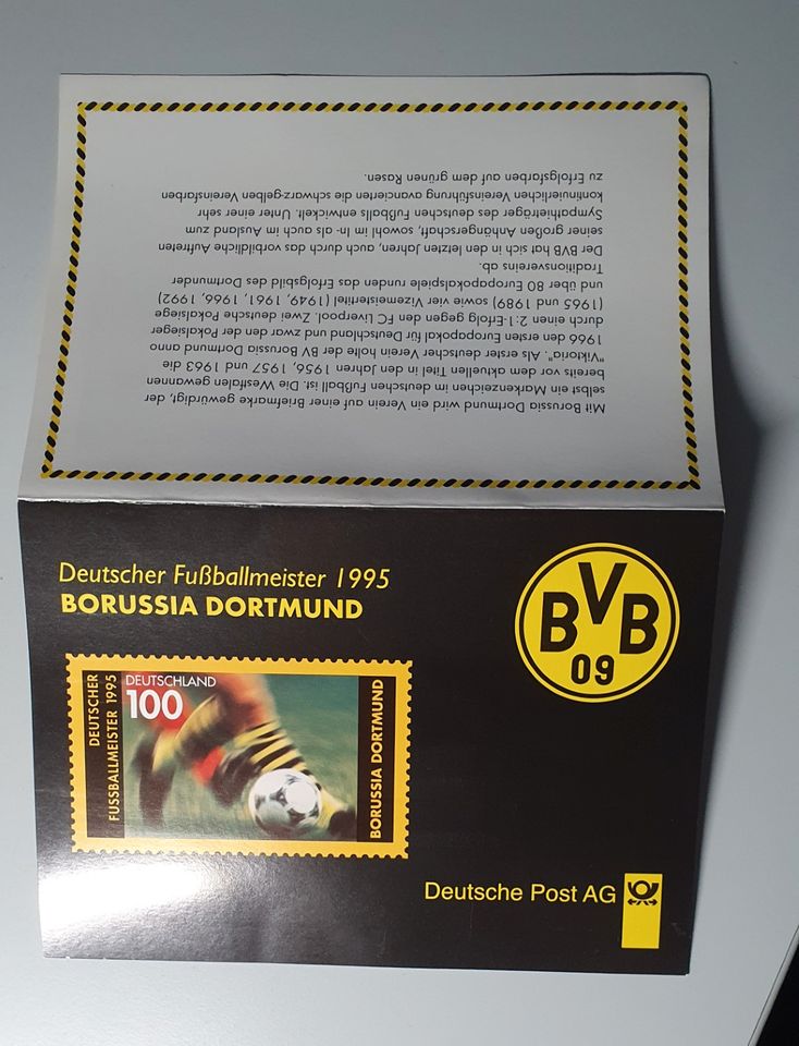 Deutscher Meister 1995 Borussia Dortmund in Weil am Rhein