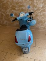 PEG Perego Vespa blau, Roller elektrisch Sachsen - Haselbachtal Vorschau