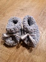 Babyschuhe, babyblau, gr. 18,handmade wollschuhe, neu Nordrhein-Westfalen - Jülich Vorschau