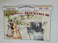 *** Plakat, Poster "ERSTER MOTOR OMNIBUS NETPHEN-DEUZ" Rheinland-Pfalz - Hellenhahn-Schellenberg Vorschau