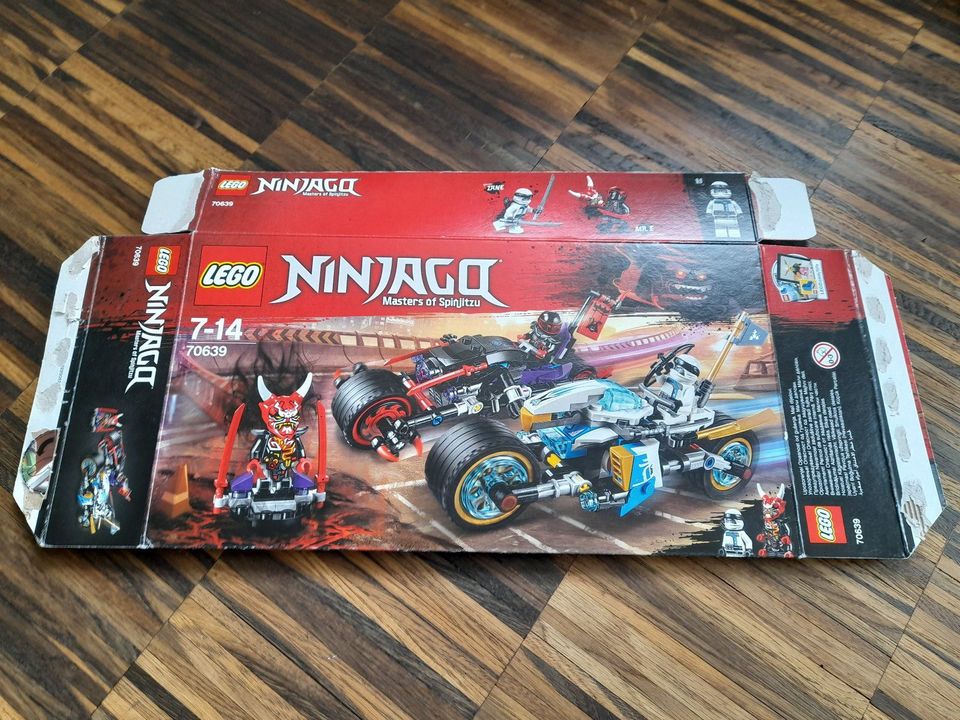 Lego Ninjago 70639 Straßenrennen des Schlangenjaguars vollständig in Bingen