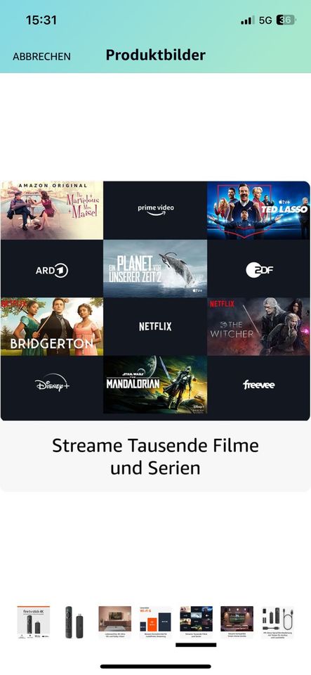 Fire TV Stick 4 K in Papenburg