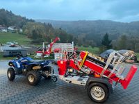 Holzspalter, LANCMAN STAWX 17t  auf Fahrwerk PKW/ATV, Fahrgestell Bayern - Schaufling Vorschau