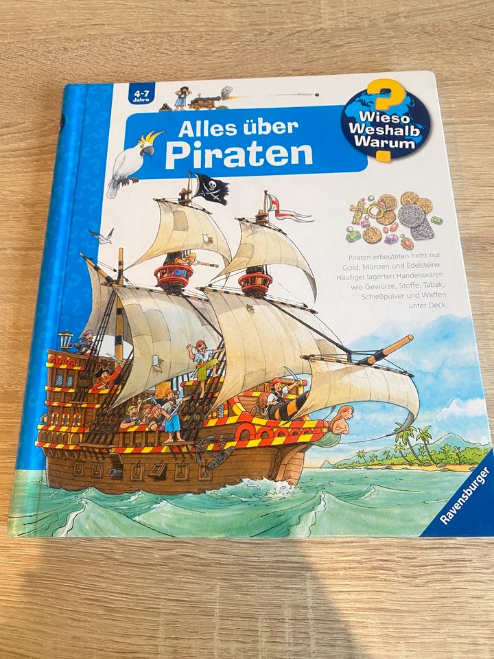 Wieso weshalb warum Kinderbuch Alles über Piraten in Steinheim an der Murr