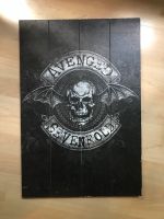 Avenged Sevenfold a7x Holzkunst rar Deathbat Bild Plakat Nordrhein-Westfalen - Oberhausen Vorschau