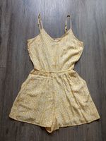 Sommer Jumpsuit Gr. 34 XS 158 164 Einteiler Overall gelb weiß H&M Baden-Württemberg - Karlsruhe Vorschau