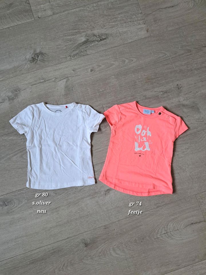 Tshirts s.oliver neu  & feetje in Großbardorf