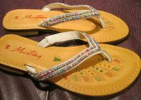 NEU. MUSTANG.Echt Leder Damen Slipper/Sandale.Bunt.Gr.36 Bremen - Huchting Vorschau