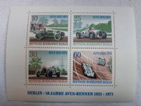 Briefmarkenblock "Berlin-50 Jahre Avus-Rennen von 1921-1971" Bayern - Marktredwitz Vorschau