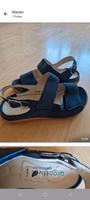 Damensandalen, Waldläufer, Gr. 5, blau Baden-Württemberg - Weil am Rhein Vorschau