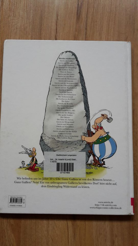 Asterix und Obelix feiern Geburtstag Band 34 in Veitsbronn