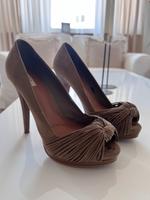 Zara Pumps Damen Schuhe Gr 38 beige Khaki Dortmund - Huckarde Vorschau