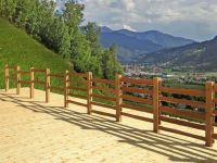 Gartenzaun Holz modern - mit Lärchen Spelten - Holzzaun Bayern - Rohrdorf Vorschau