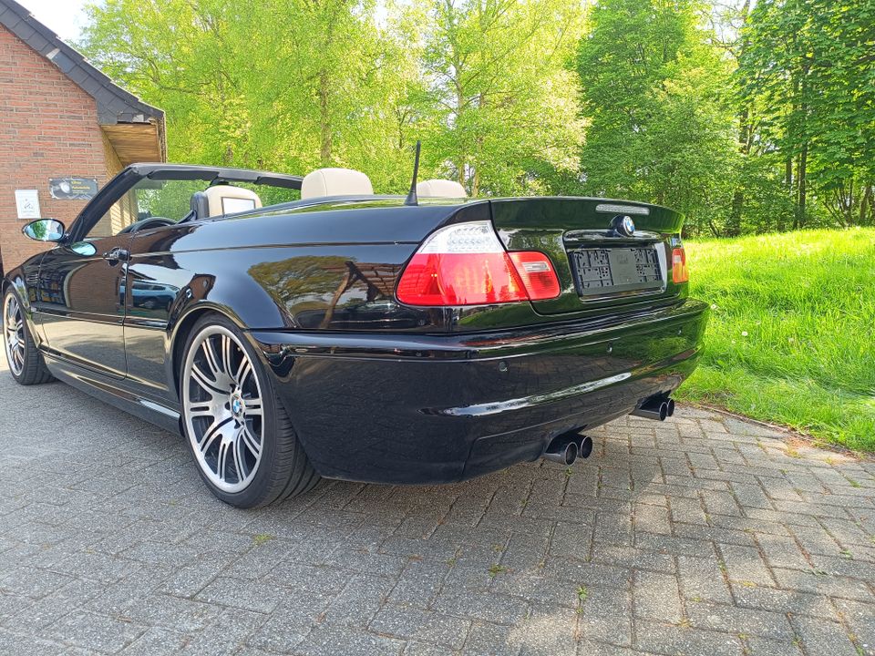 BMW ///M3 Cabrio e46 SMG / TÜV´Neu+wenig-km+Xenon+Leder+F1 in Ostrhauderfehn