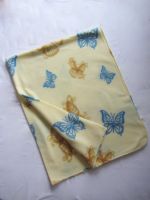 NEU Kuscheldecke Schmetterling Baby 130x170 blau gelb Fleece Bayern - Kissing Vorschau