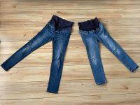 Zwei Umstandshosen bzw- Jeans Skinny High Rib, h&m Gr. M/38 Bayern - Würzburg Vorschau