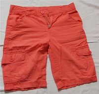 Kurze dünne orange Hose / Bermuda / Shorts für Jungs Gr. 152 Leipzig - Seehausen Vorschau
