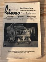 Claas Betriebsanleitung Fortschritt Westfalen Historisch Oldtimer Schleswig-Holstein - Oststeinbek Vorschau